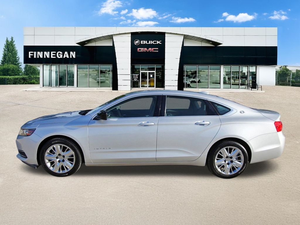 Silver Ice Metallic 2017 Chevrolet Impala Sedan Front-Wheel Drive 6-Speed Automatic