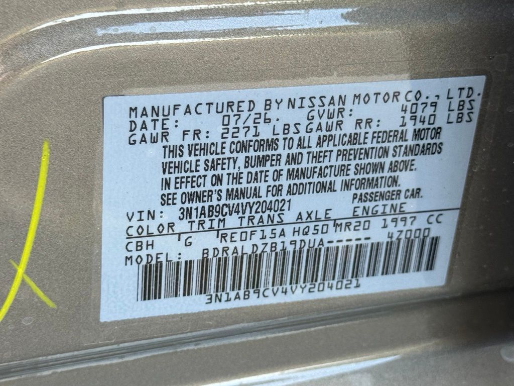 New 2027 Nissan Sentra Sedan