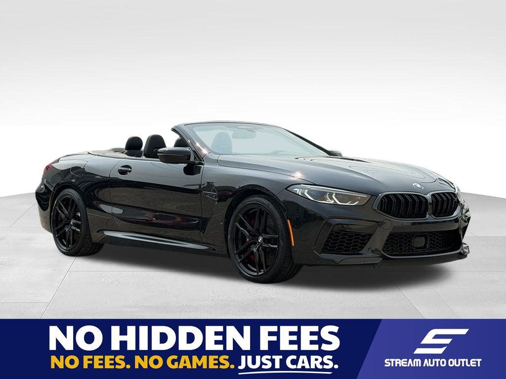 Black Sapphire Metallic 2024 BMW M8 Convertible All-Wheel Drive 8-Speed Automatic