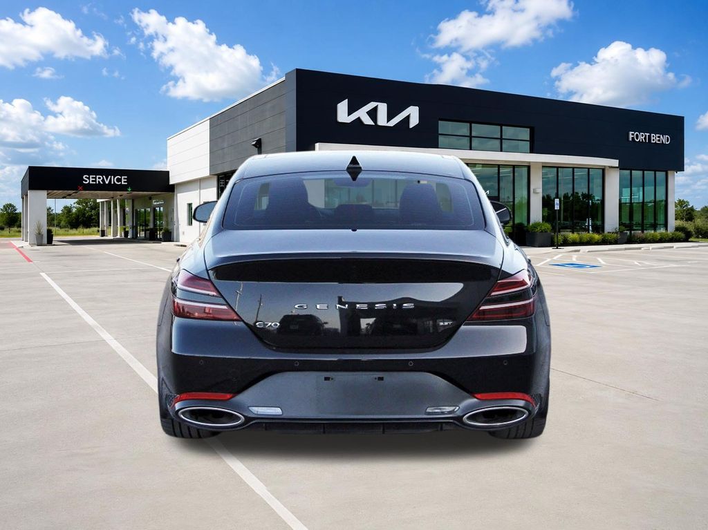 2023 Genesis G70 3.3T Black at Emmons Autoplex
