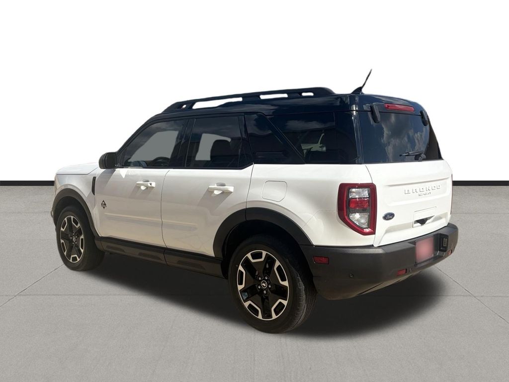 2024 Ford Bronco Sport Outer Banks White at Joe Myers Mazda Kia