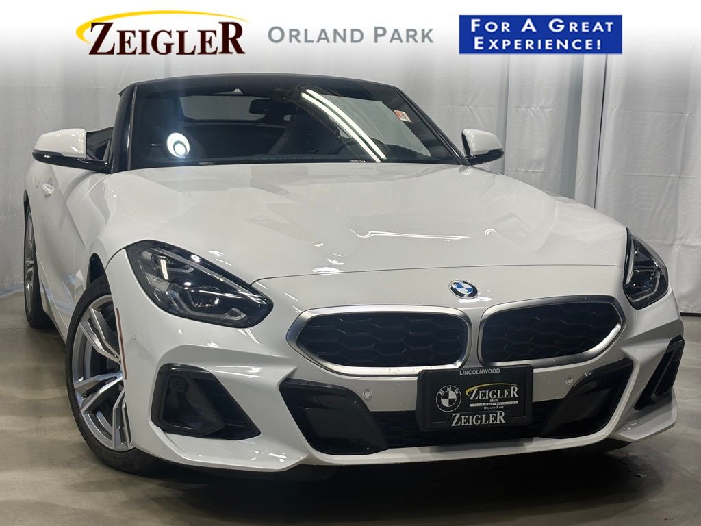 Alpine White 2026 BMW Z4 Convertible Rear-Wheel Drive 8-Speed Automatic