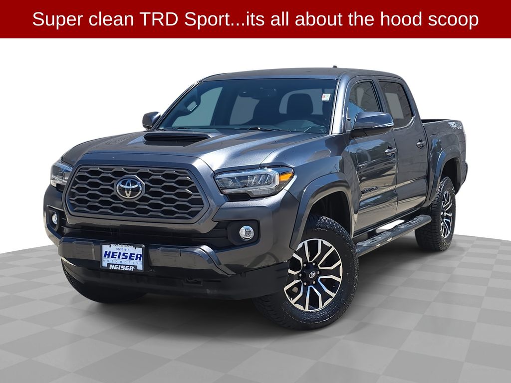 Magnetic Gray Metallic 2023 Toyota Tacoma Pickup Truck Four-Wheel Drive 6-Speed Automatic