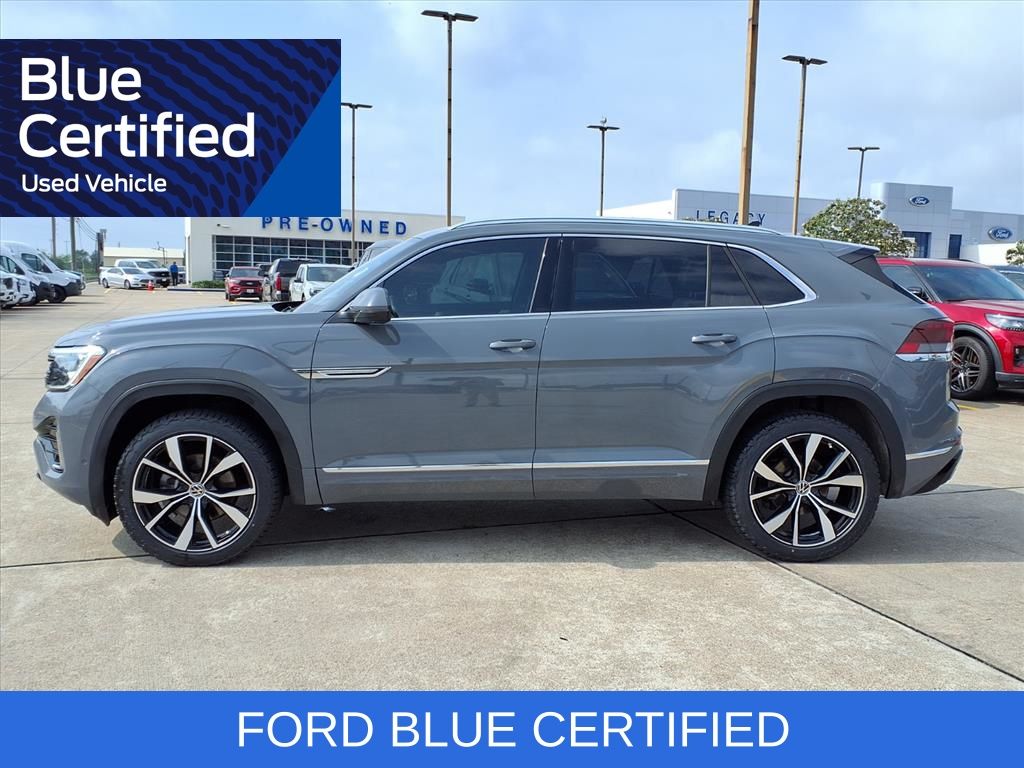 2024 Volkswagen Atlas Cross Sport 2.0T SEL Premium R-Line Gray at DeMontrond Auto Country