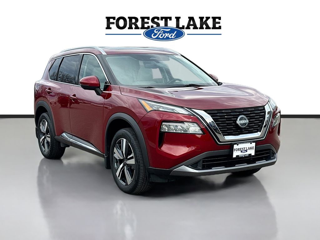 Red (Scarlet Ember Tintcoat) 2023 Nissan Rogue SL AWD SUV / Crossover All-Wheel Drive Continuously Variable Transmission