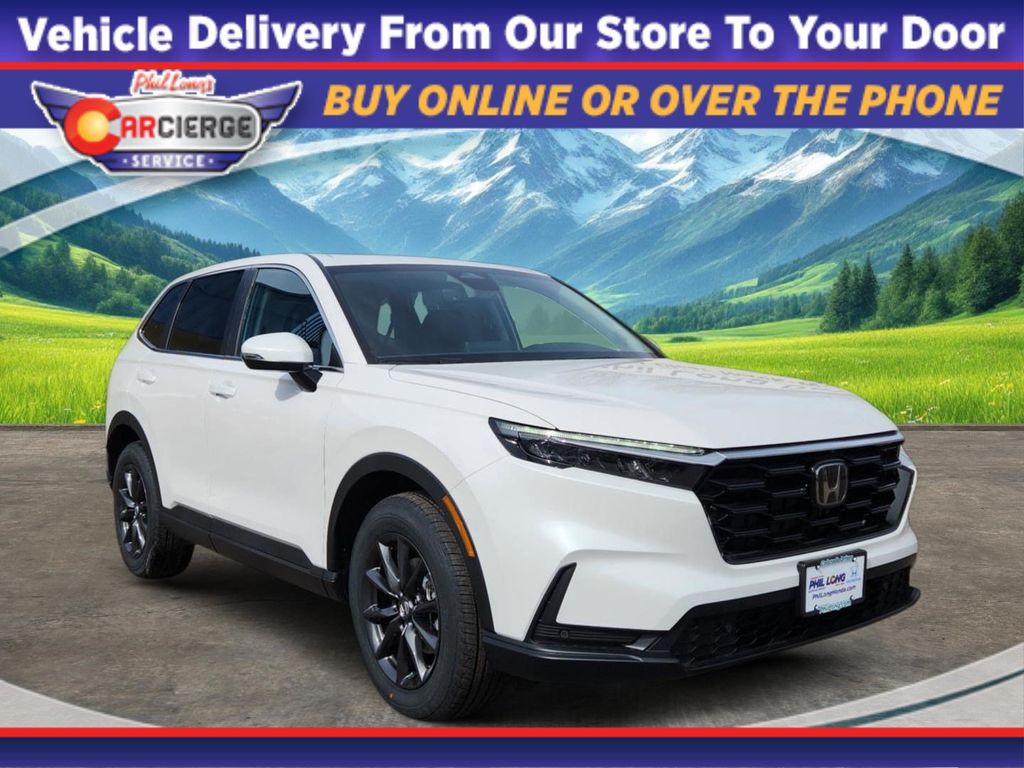 Platinum White Pearl 2026 Honda CR-V SUV / Crossover All-Wheel Drive Continuously Variable Transmission