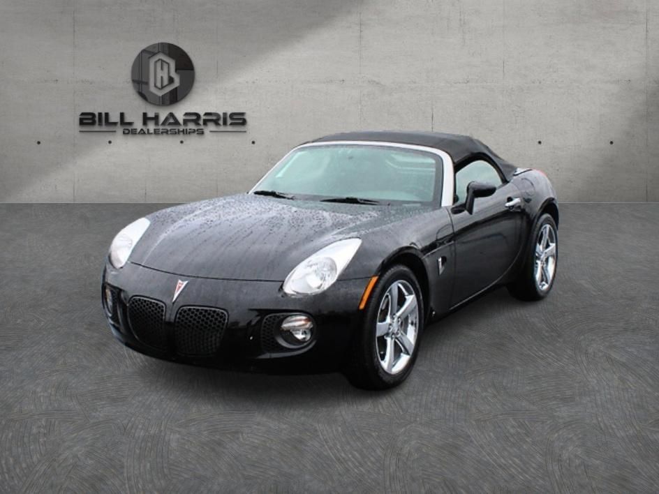 Mysterious (Black) 2007 Pontiac Solstice GXP Convertible Rear-Wheel Drive 5-Speed Manual