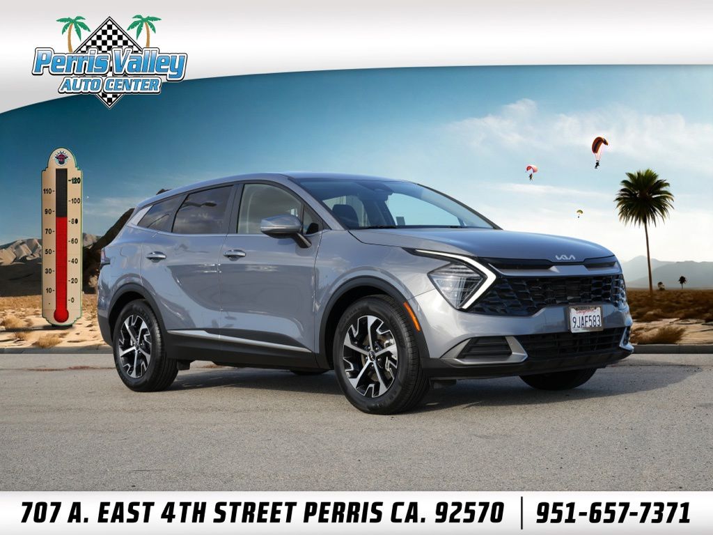 Everlasting Silver 2024 Kia Sportage SUV / Crossover Front-Wheel Drive 8-Speed Automatic