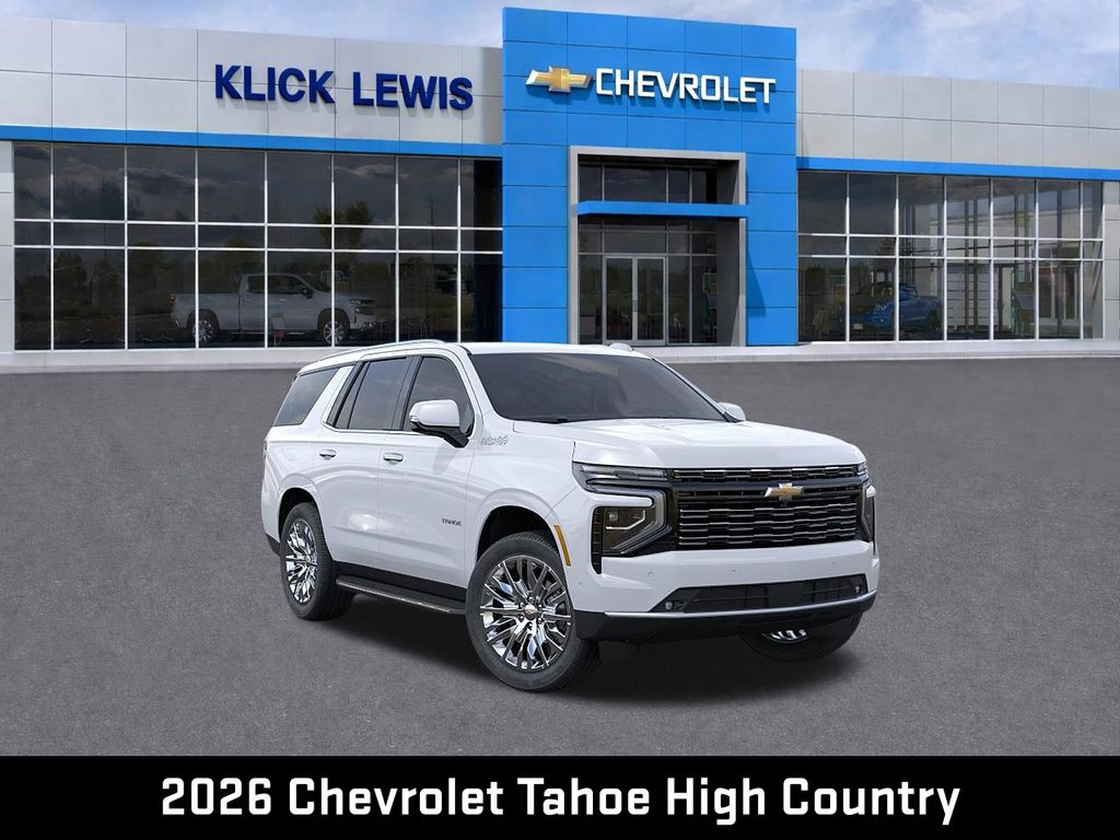 2026 Chevrolet Tahoe High Country White at Sutliff Volkswagen