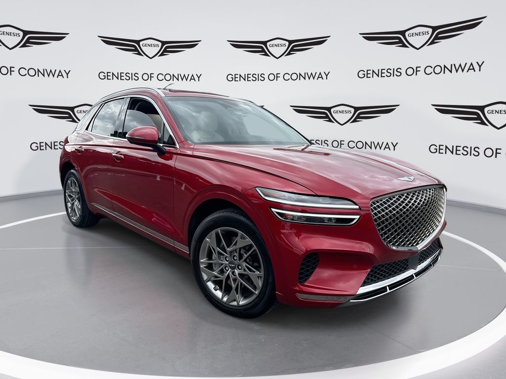 Red 2025 Genesis GV70 2.5T Standard AWD SUV / Crossover All-Wheel Drive 8-Speed Automatic