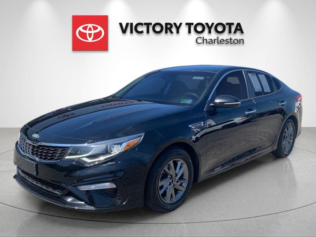 Ebony Black 2019 Kia Optima LX FWD Sedan Front-Wheel Drive 6-Speed Automatic