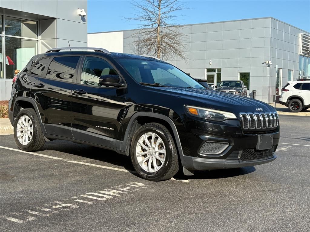 Diamond Black Crystal Pearlcoat 2020 Jeep Cherokee Latitude FWD SUV / Crossover Front-Wheel Drive 9-Speed Automatic