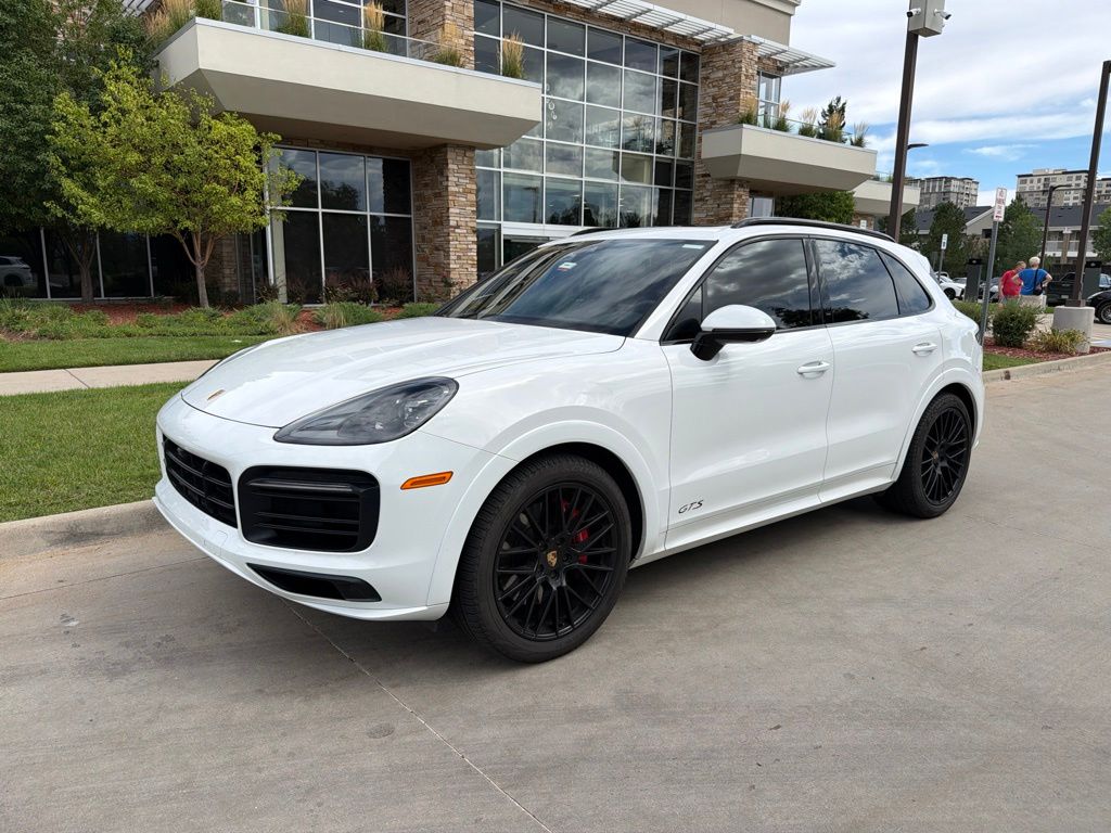White 2021 Porsche Cayenne SUV / Crossover All-Wheel Drive 8-Speed Automatic