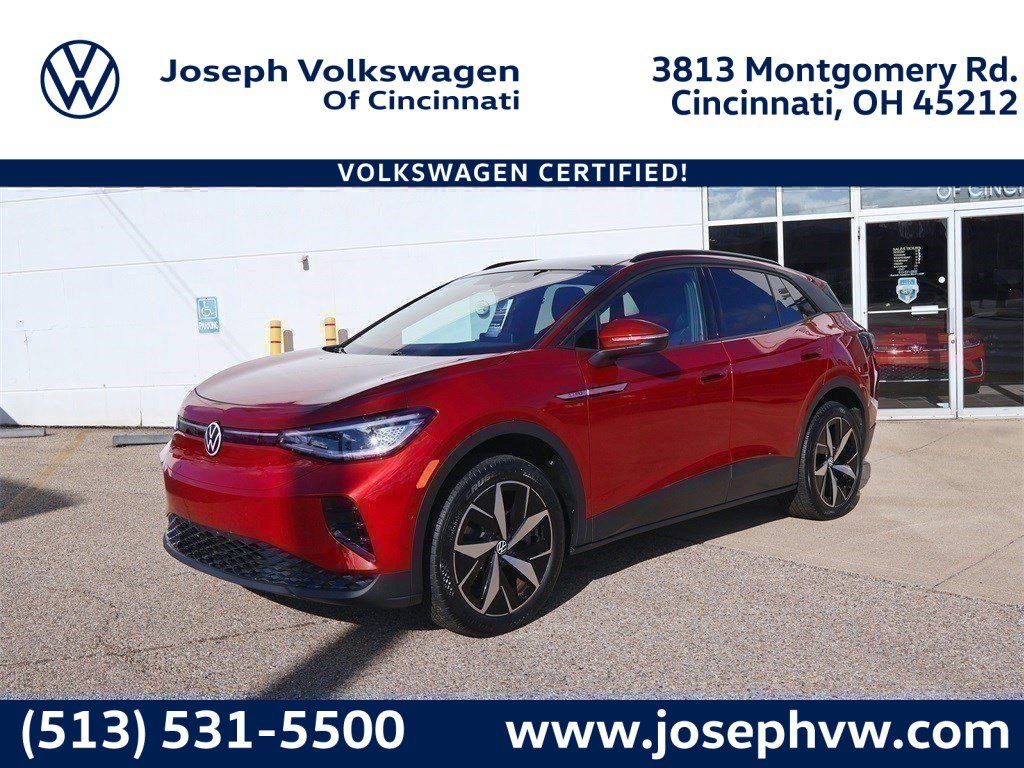 Red Metallic 2023 Volkswagen ID.4 Pro S AWD SUV / Crossover All-Wheel Drive Automatic