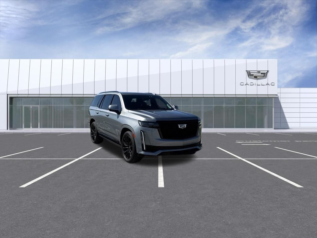 Argent Silver Metallic 2023 Cadillac Escalade SUV / Crossover Four-Wheel Drive Automatic