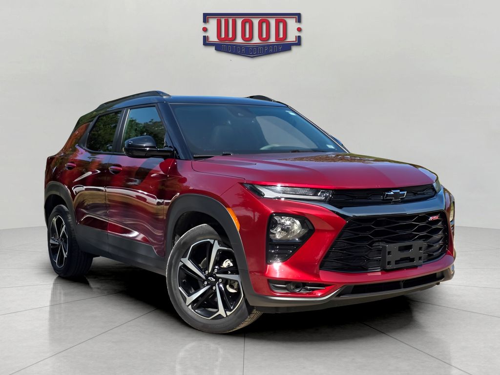 Red (Crimson Metallic) 2023 Chevrolet Trailblazer SUV / Crossover Four-Wheel Drive 9-Speed Automatic