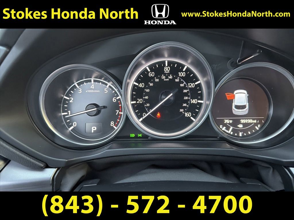 2020 Mazda CX-5 Sport White at Stokes Honda North
