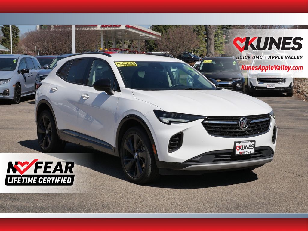 Summit White 2022 Buick Envision Essence AWD SUV / Crossover All-Wheel Drive 9-Speed Automatic