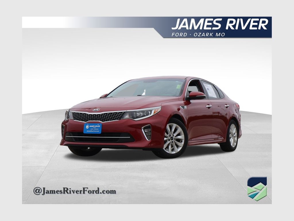 Remington Red Metallic 2018 Kia Optima S Sedan Front-Wheel Drive 6-Speed Automatic