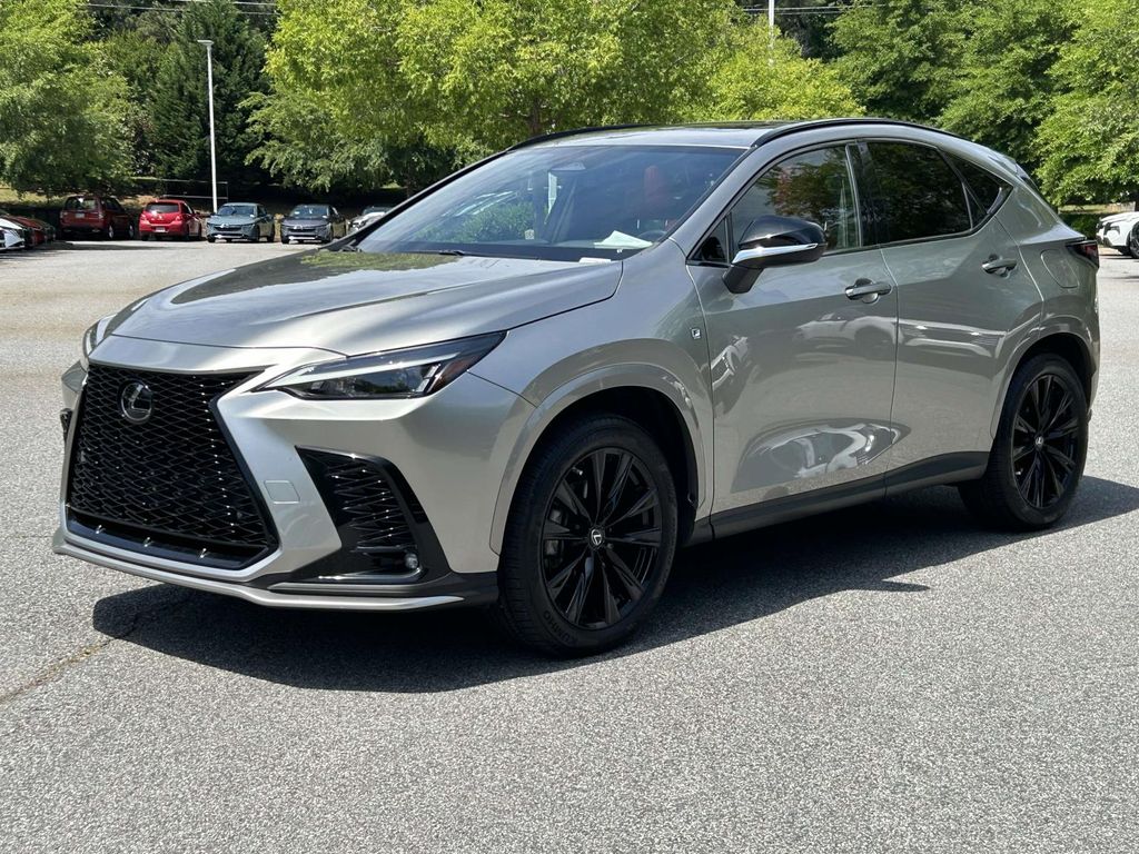 Silver 2023 Lexus NX 350 F SPORT Handling AWD SUV / Crossover All-Wheel Drive 8-Speed Automatic