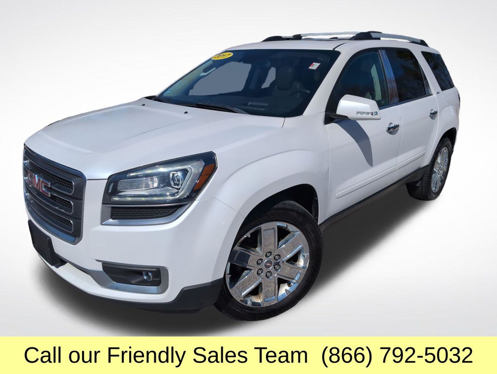 White Frost Tricoat 2017 GMC Acadia Limited AWD SUV / Crossover All-Wheel Drive 6-Speed Automatic