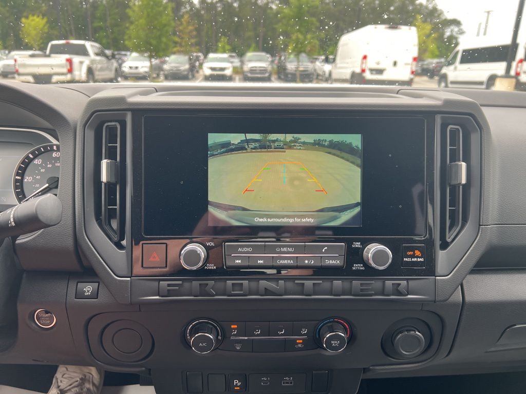 2025 Glacier White Nissan Frontier S RWD Truck