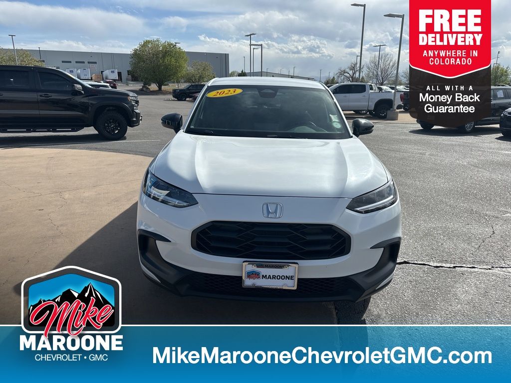 White 2023 Honda HR-V Sport AWD SUV / Crossover All-Wheel Drive Continuously Variable Transmission