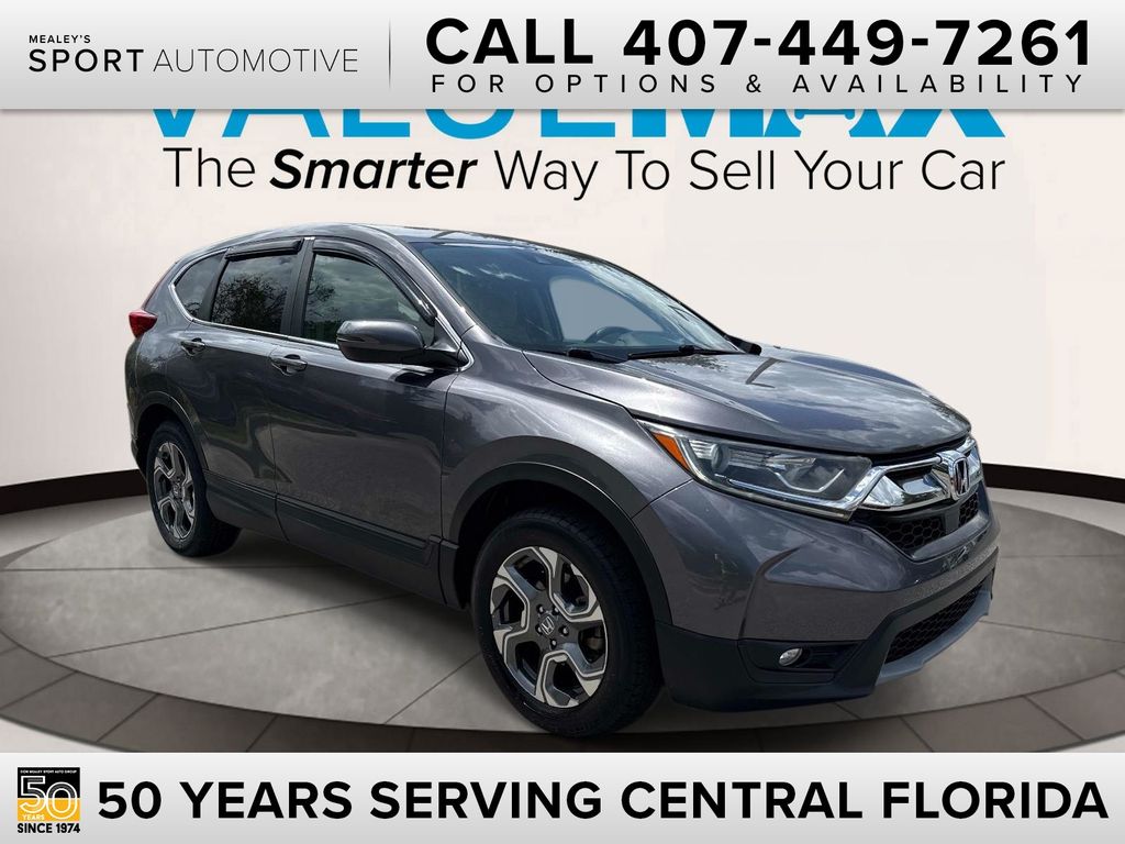 Gray (Modern Steel Metallic) 2019 Honda CR-V SUV / Crossover All-Wheel Drive Continuously Variable Transmission