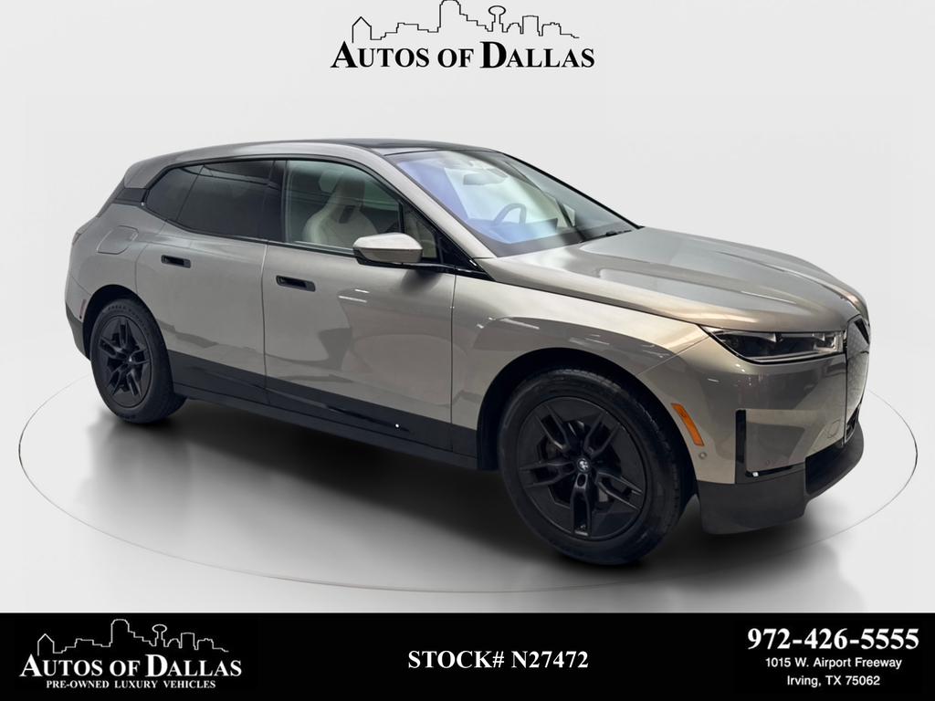 Oxide Gray Metallic 2024 BMW iX xDrive50 AWD SUV / Crossover All-Wheel Drive Automatic
