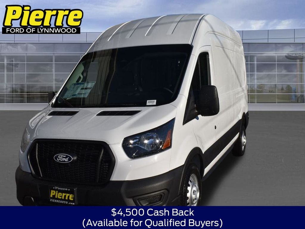 Oxford White 2026 Ford Transit Cargo Van Rear-Wheel Drive 