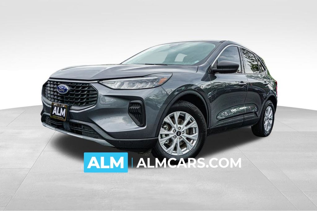 Gray Metallic 2024 Ford Escape SUV / Crossover Front-Wheel Drive 8-Speed Automatic