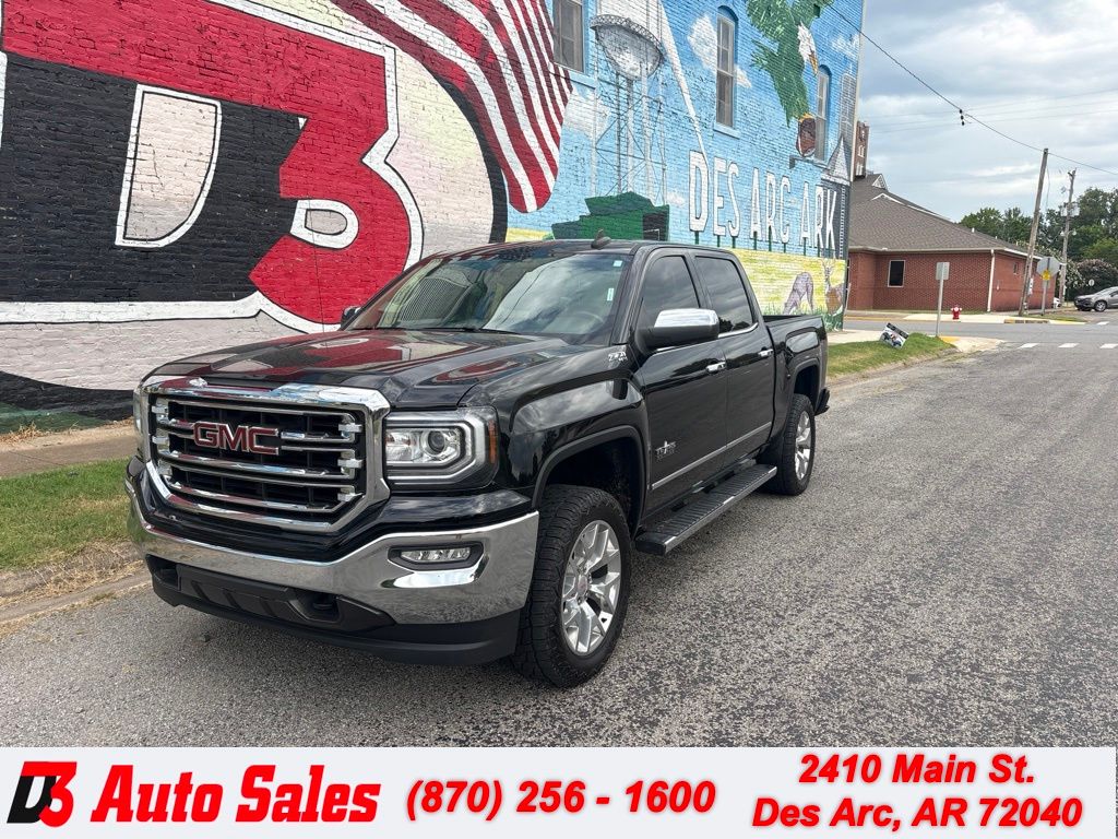 Onyx Black 2018 GMC Sierra 1500 Pickup Truck Four-Wheel Drive 6-Speed Automatic Overdrive