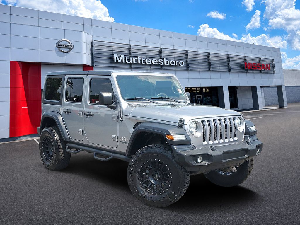 Billet Silver Metallic Clearcoat 2019 Jeep Wrangler SUV / Crossover Four-Wheel Drive 8-Speed Automatic