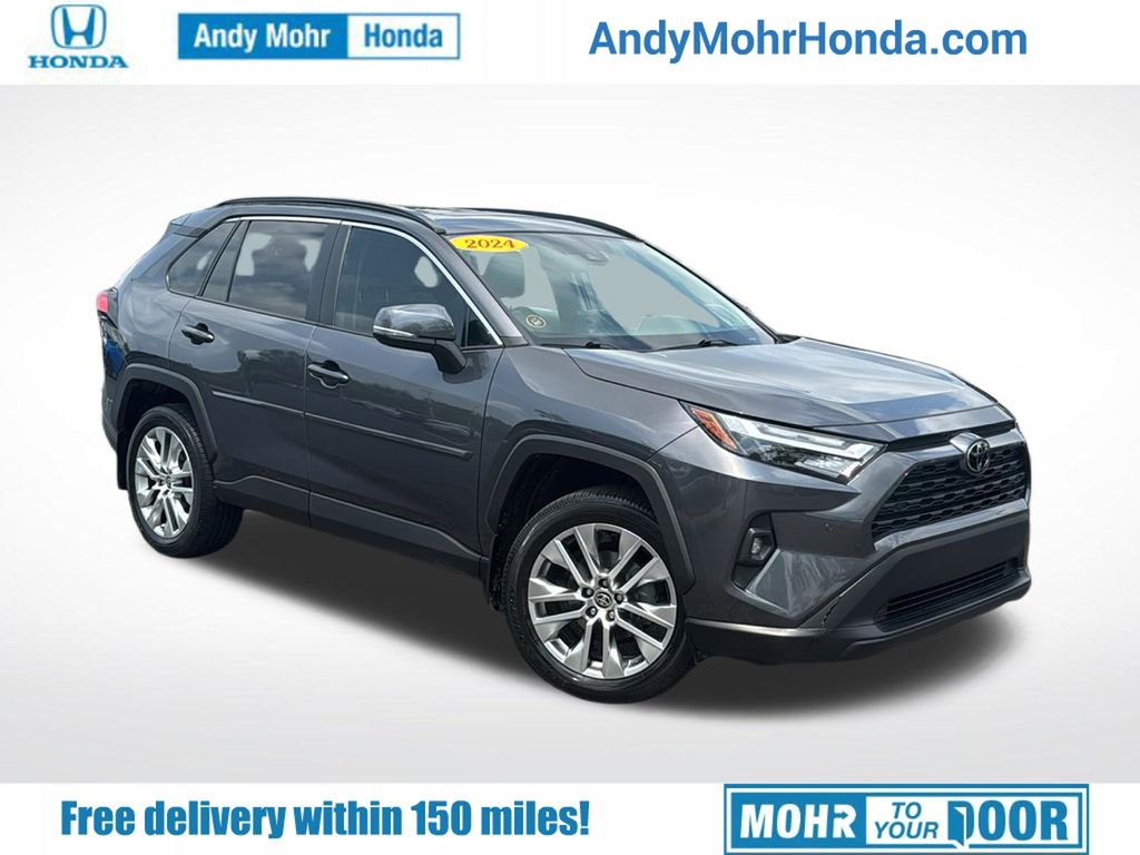 Magnetic Gray Metallic 2024 Toyota RAV4 SUV / Crossover All-Wheel Drive 8-Speed Automatic