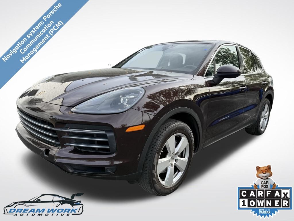 Red (Burgundy) 2019 Porsche Cayenne AWD SUV / Crossover All-Wheel Drive 8-Speed Automatic