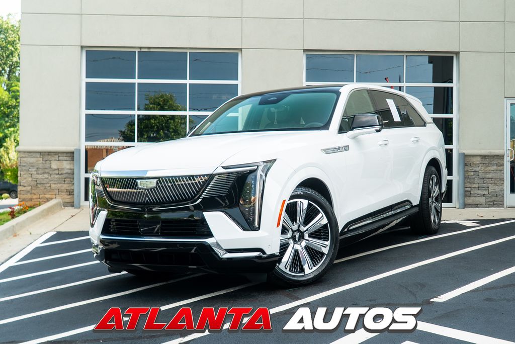 Summit White 2025 Cadillac Escalade IQ SUV / Crossover All-Wheel Drive 1-Speed Automatic