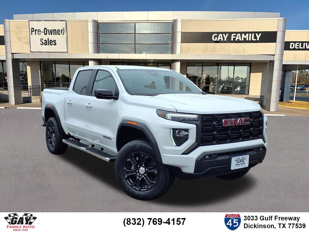 Summit White 2023 GMC Canyon Pickup Truck 4X2 8-Speed Automatic