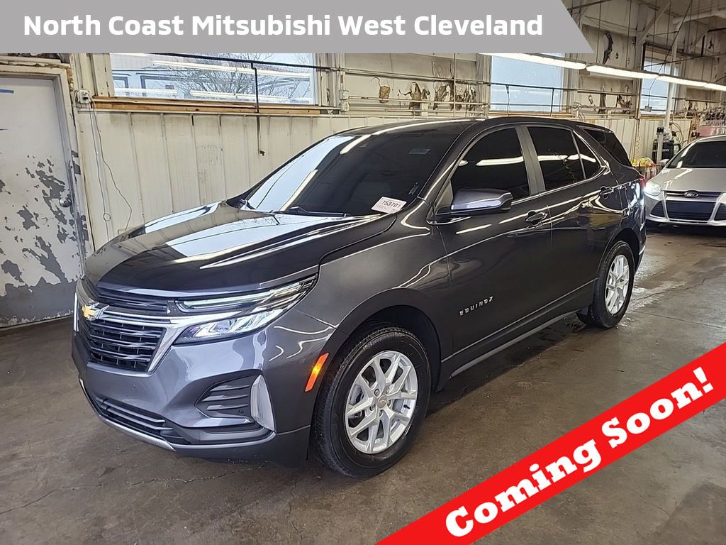 Iron Gray Metallic 2023 Chevrolet Equinox LT AWD with 1LT SUV / Crossover Four-Wheel Drive 6-Speed Automatic Overdrive