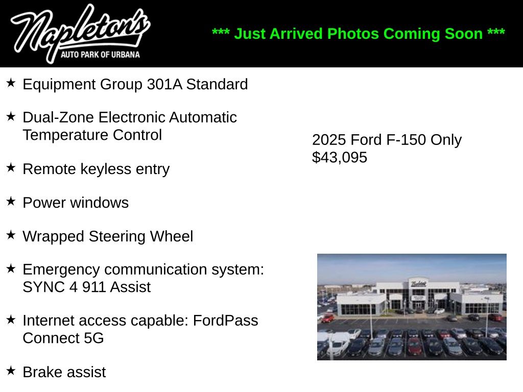 Carbonized Gray Metallic 2025 Ford F-150 Pickup Truck Four-Wheel Drive Automatic