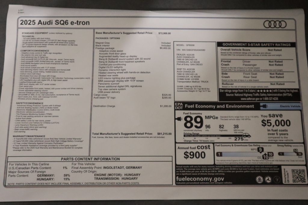 2025 Audi e-tron Premium 9