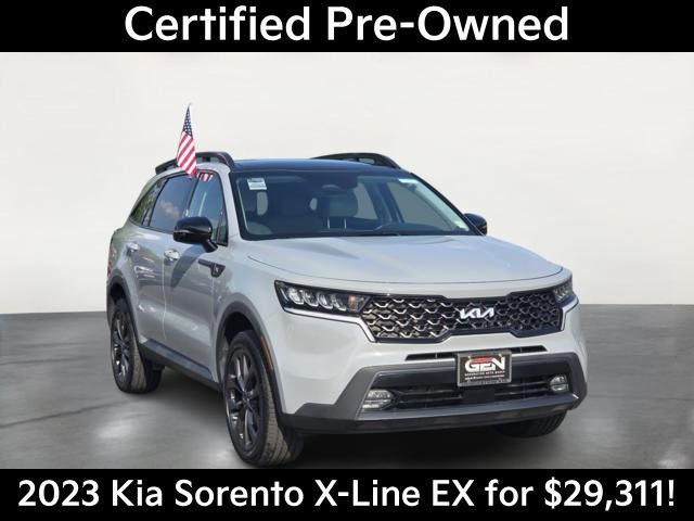 Wolf Gray 2023 Kia Sorento SUV / Crossover All-Wheel Drive 8-Speed Dual Clutch