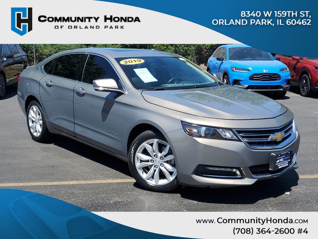 2019 Chevrolet Impala LT FWD Sedan Front-Wheel Drive 6-Speed Automatic Overdrive