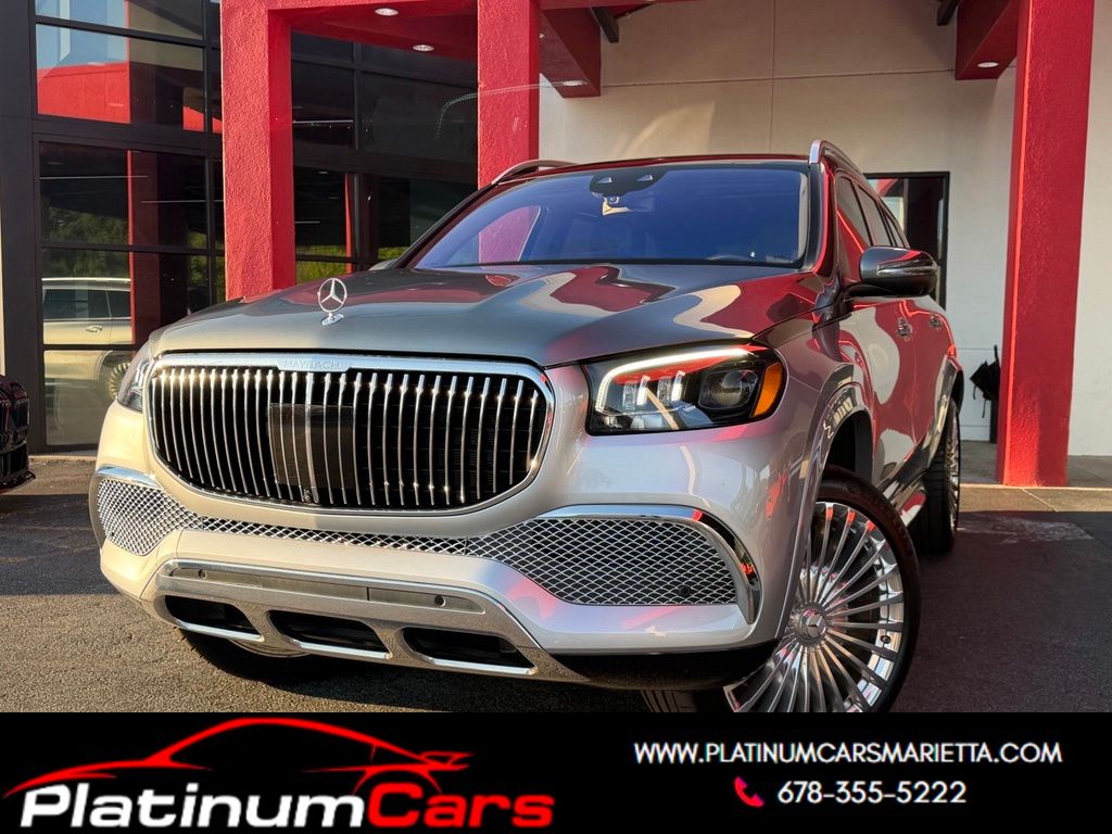 Silver 2023 Mercedes-Benz GLS SUV / Crossover All-Wheel Drive 9-Speed Automatic