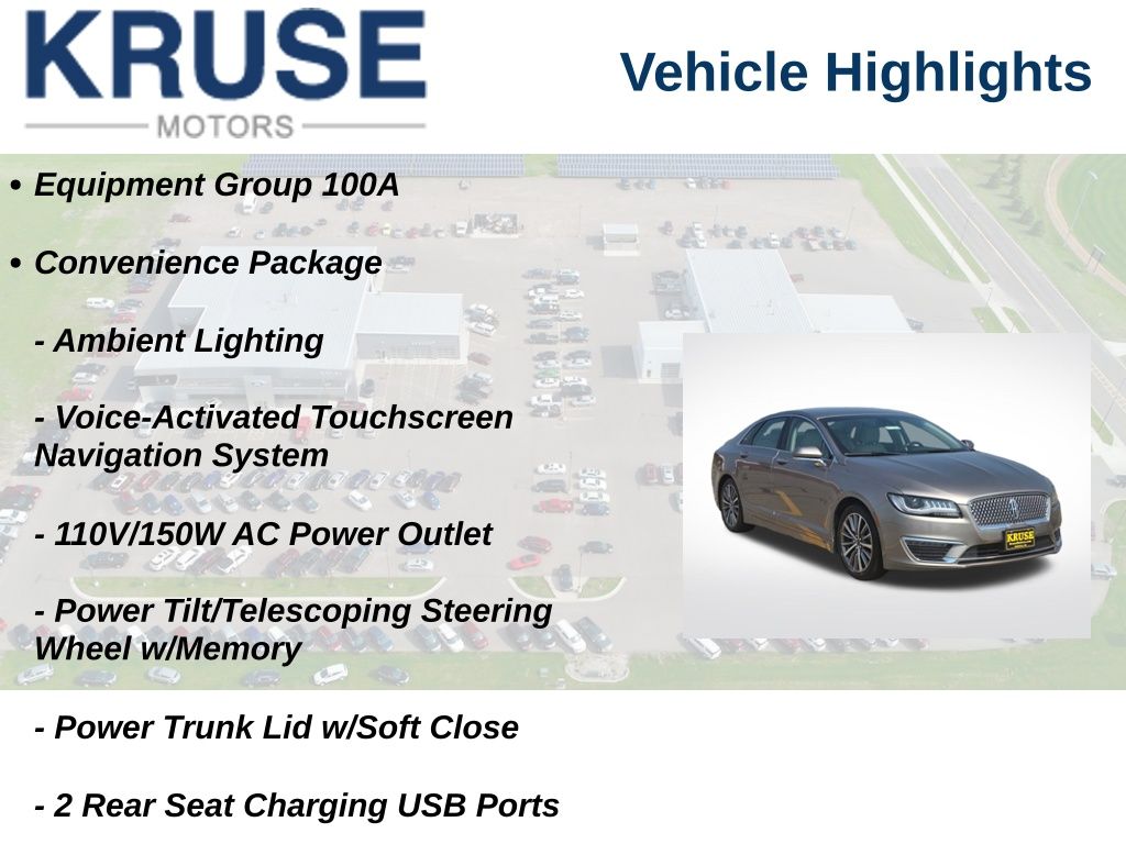 2020 Lincoln MKZ Standard