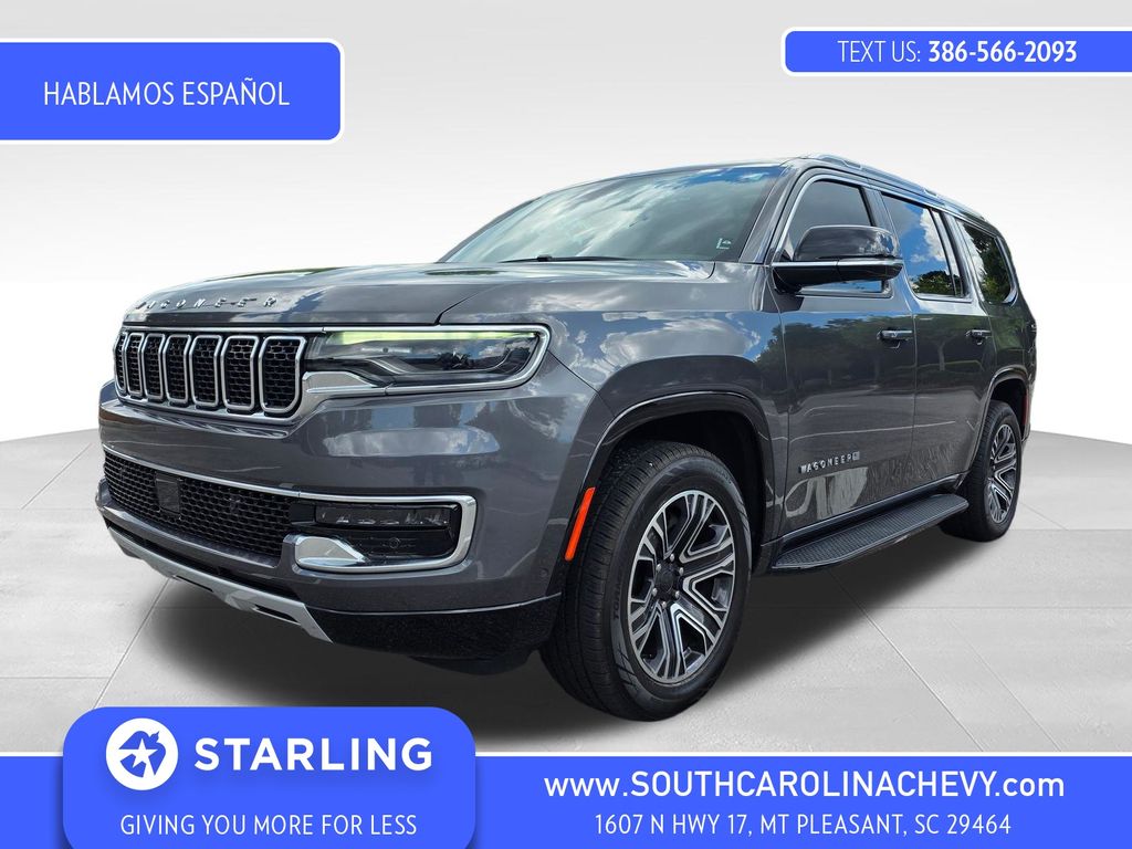 Baltic Gray Metallic Clearcoat 2023 Jeep Wagoneer SUV / Crossover 4X2 8-Speed Automatic