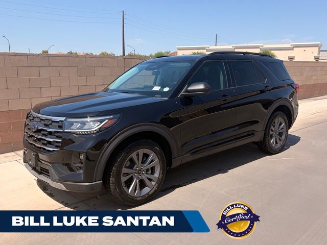 Agate Black Metallic 2026 Ford Explorer SUV / Crossover All-Wheel Drive Automatic