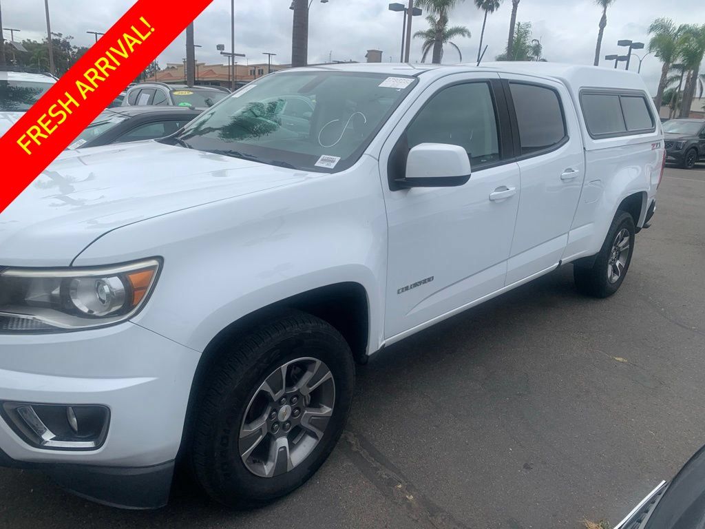 Summit White 2019 Chevrolet Colorado Pickup Truck Four-Wheel Drive 8-Speed Automatic