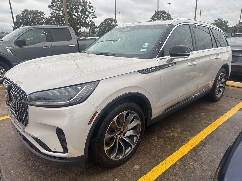 2025 Lincoln Aviator Premiere White at Gullo Toyota