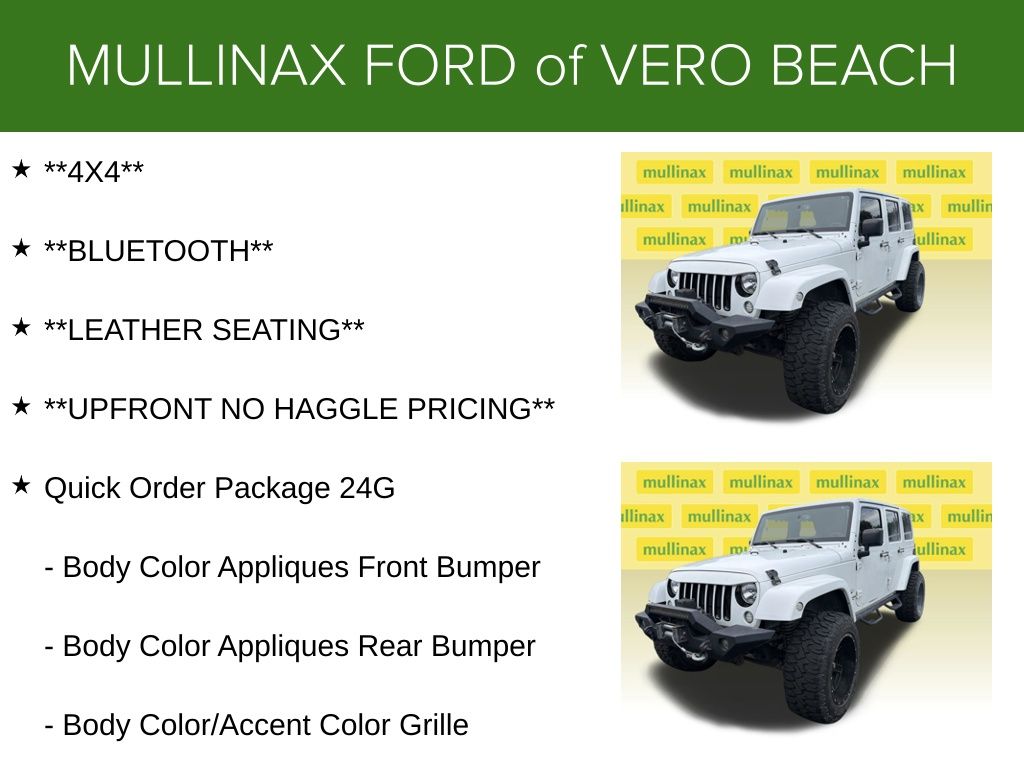 Used 2017 White Jeep Unlimited Sahara image 6
