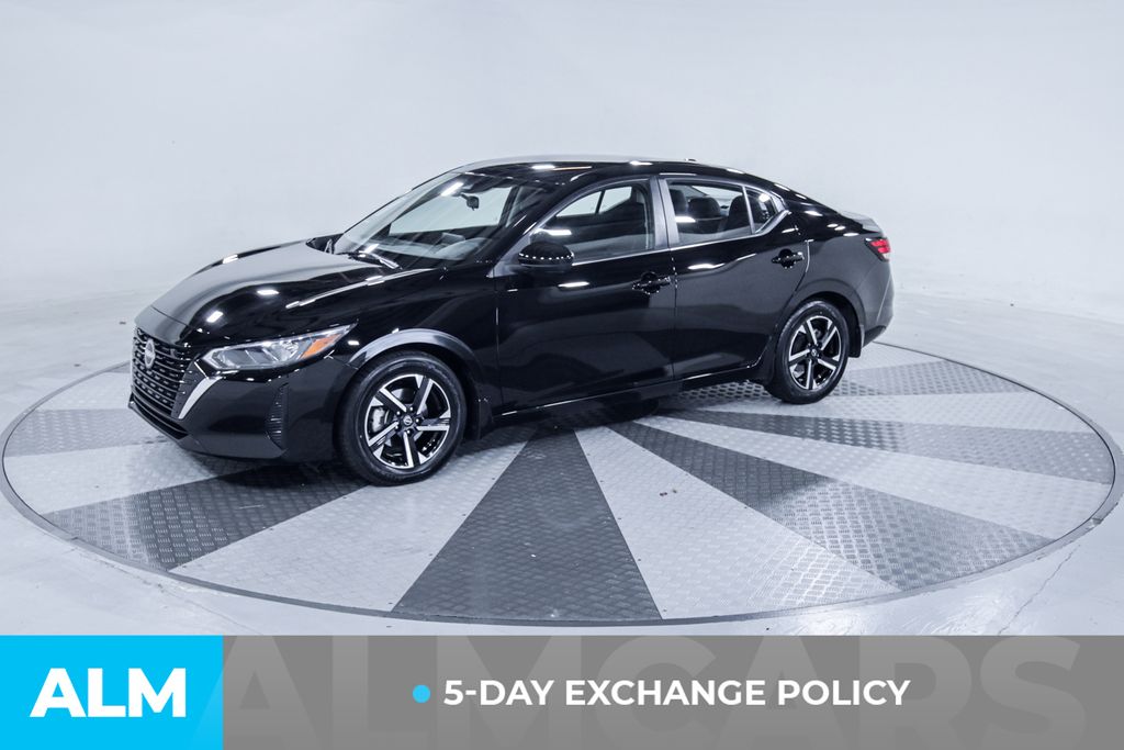 Used 2024 Black Nissan SV image 3